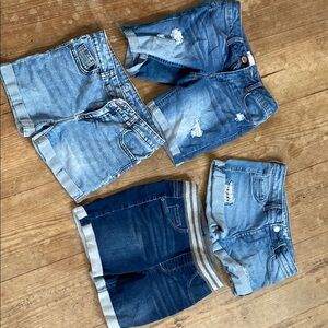 Stylish Blue Denim Kids Shorts